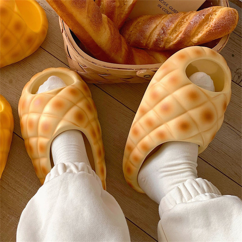 Women'S Shoes Cloud - Pantofole di pane di ananas finto