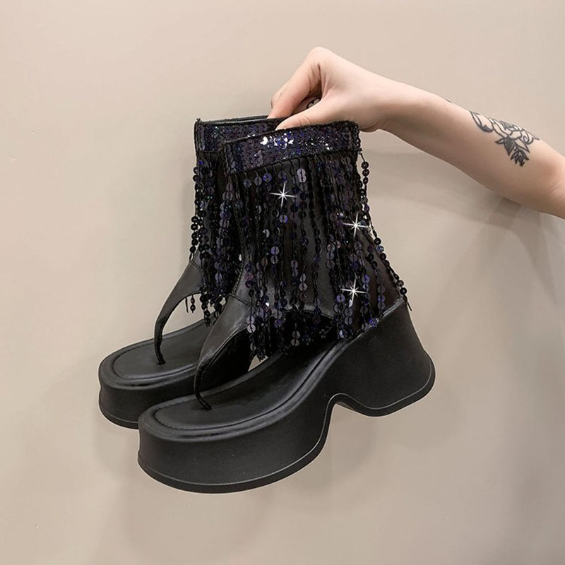 Women Shoes Wedges - Scarpe Estive da Donna con Suola