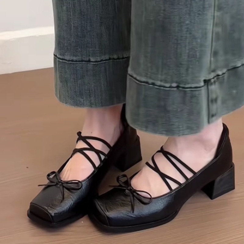 Women'S Shoes In Size 12 - Scarpe singole Moda Nuovo punta quadrata