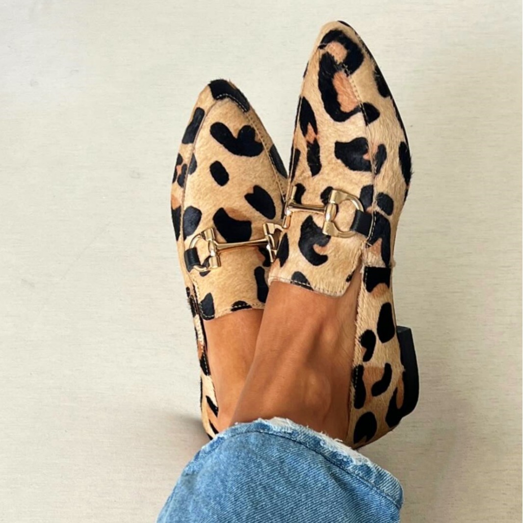 Leopard Print Heels - Scarpe da Donna con Stampa Leopardata