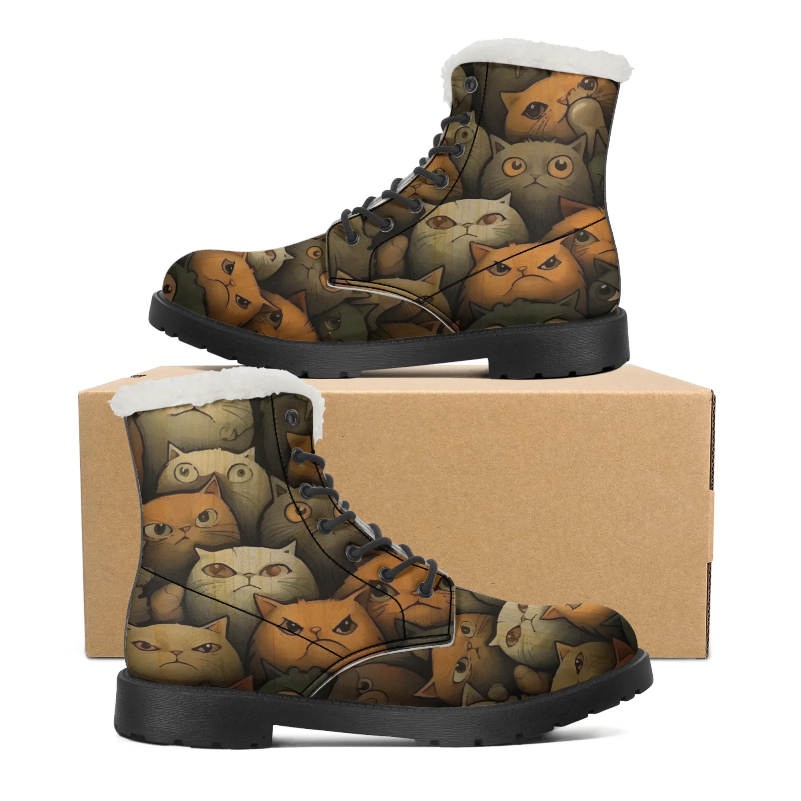 Women Shoes Us To Eu - Stivali da Neve in Peluche con