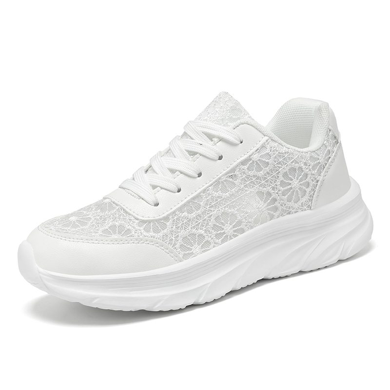 Women Shoes Sale - Sneakers da donna bianche con stampa,
