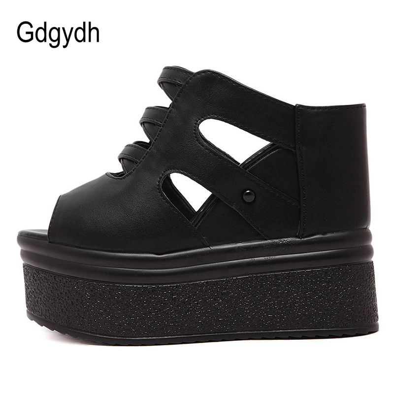 Gdgydh Open Toe Platform Mules - Women'S Shoes Vegan recensione e prezzo