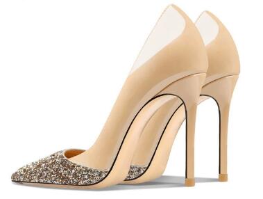 Donne calde Nude Pelle vernici - Women'S Shoes In Size 12 recensione e prezzo
