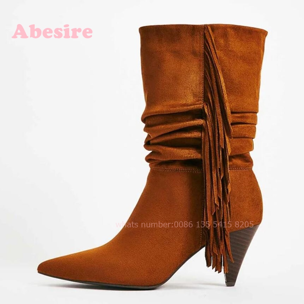 Scarpe con frange con tacco a  - Women'S Shoes Vegan recensione e prezzo