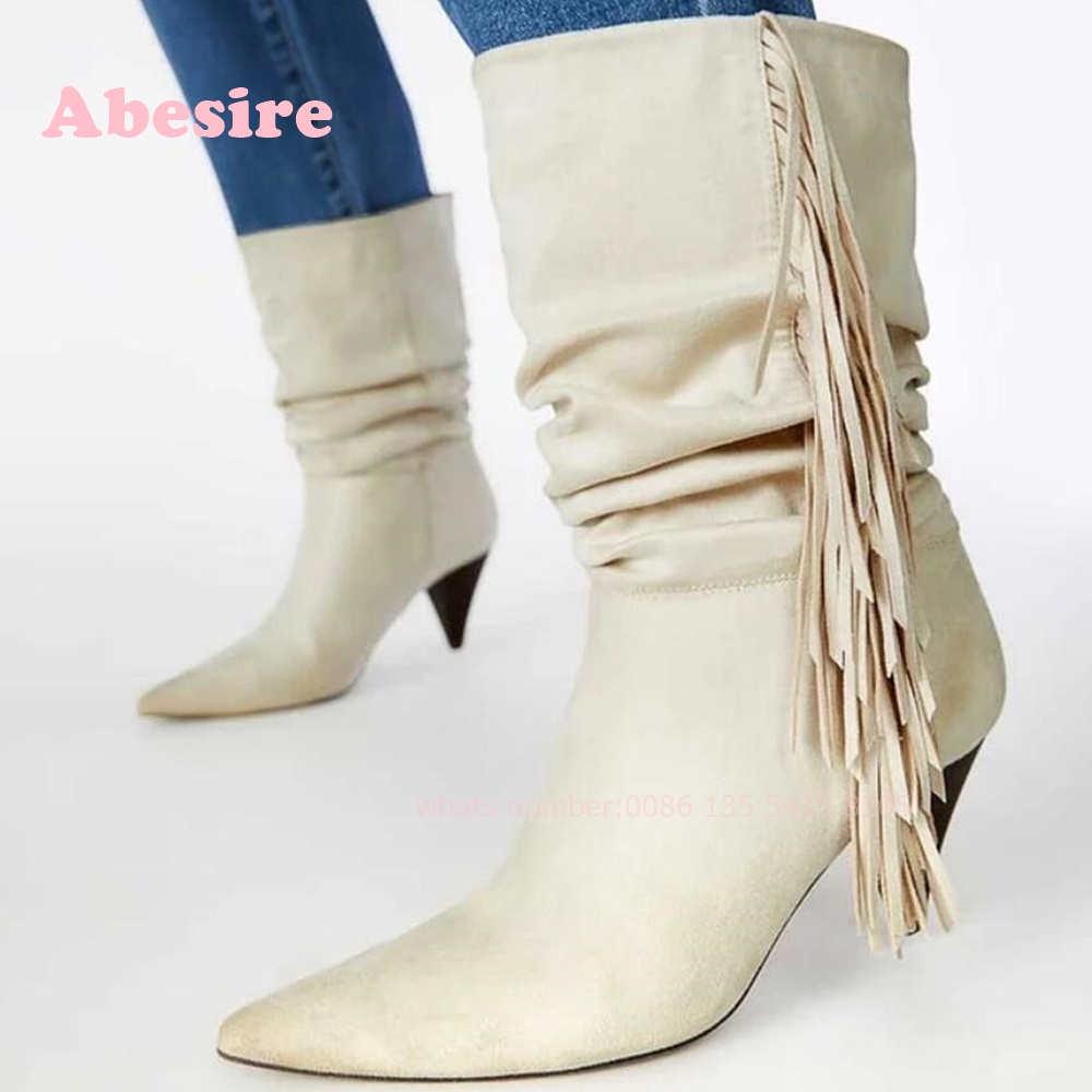 Scarpe con frange con tacco a  - Women'S Shoes Vegan recensione e prezzo