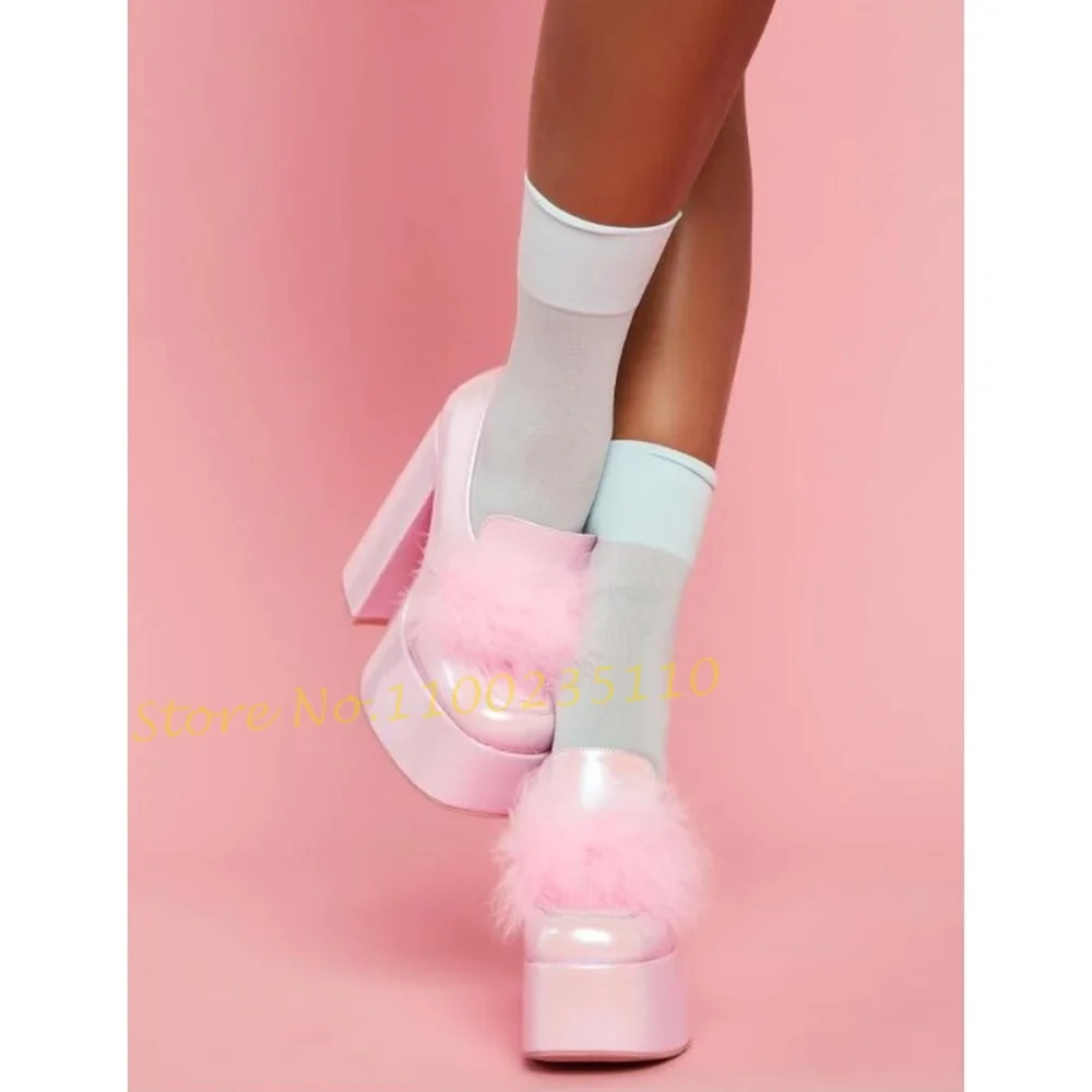 Mocassini con plateau Pom rosa - Women'S Shoes Vegan recensione e prezzo