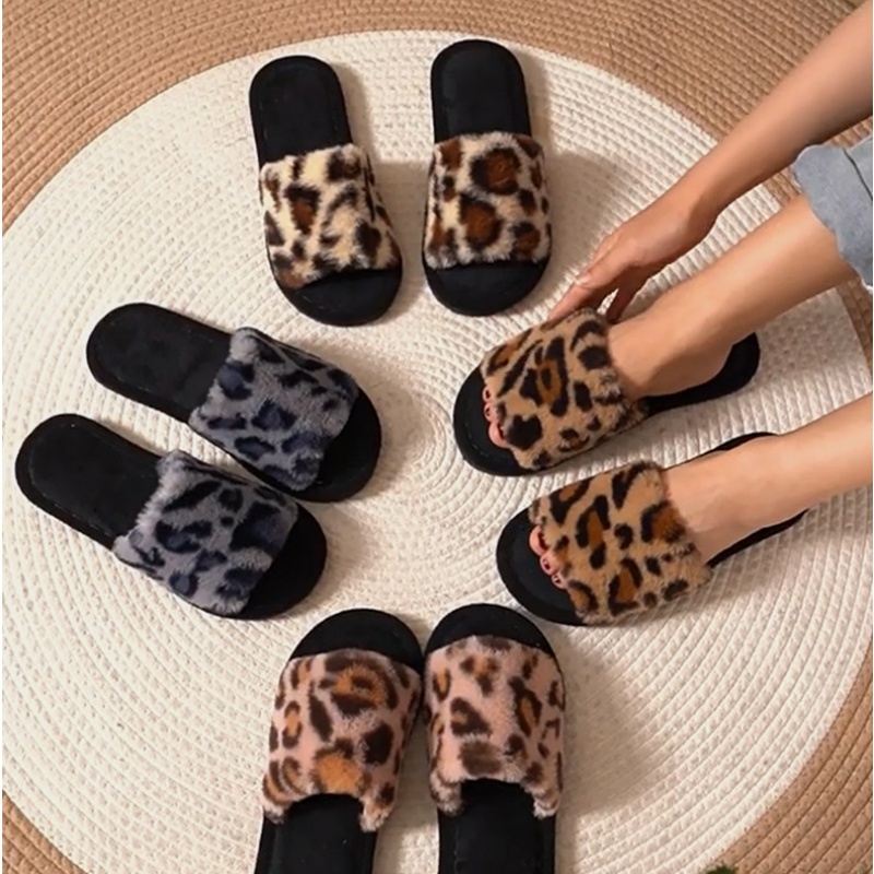 2025 Pantofole invernali calde - Leopard Print Heels recensione e prezzo