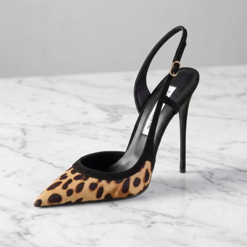Yuejinlong # YJ26-802, Sandali - Leopard Print Heels recensione e prezzo