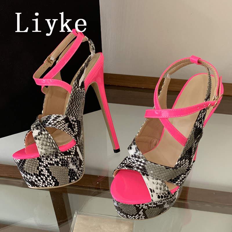Sandali Liyke Sexy con Tacco A - Leopard Print Heels recensione e prezzo