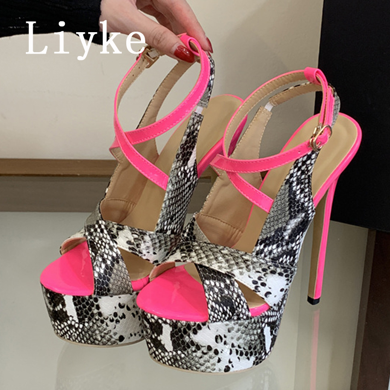Sandali Liyke Sexy con Tacco A - Leopard Print Heels recensione e prezzo