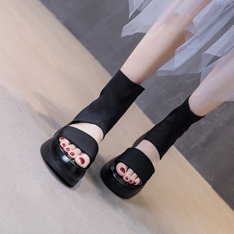 Sandali con plateau e punta ap - Women Shoes Us To Eu recensione e prezzo